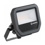 Ledvance Led-Scheinwerfer Aluminium Schwarz 8W 1100lm 100D - 830  | IP66 - Symmetrisch