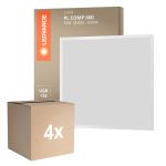 Mehrfachpackung 4x Ledvance LED Panel Compact Aluminium Weiß 33W 3630lm - 865  | 60x60cm