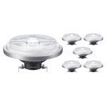 Lot 6x Philips MASTER LED Spot G53 AR111 14.8W 875lm 24D - 927 Blanc Très Chaud | Meilleur rendu des couleurs - Dimmable - Équivalent 75W