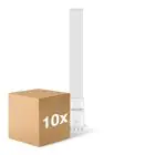 Lot 10x PL-S LED 6W - 840 Blanc Froid | 4 Broches - Remplacement 11W