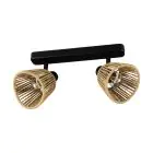 Eglo Plafonnier Keelby Échantillon Noir | IP20 - Convient pour 2x E14 